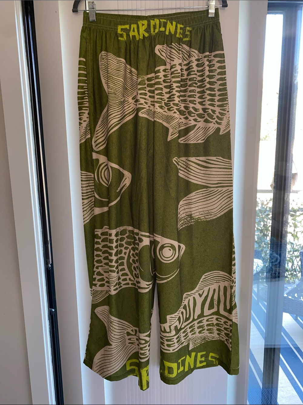 Olive Green Wide Leg Pants